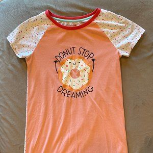 Cat & Jack Pajama Nightgown Shirt w/ Donut
